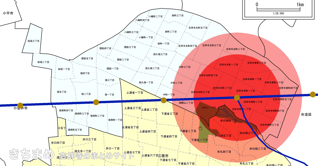 吉祥寺駅近辺