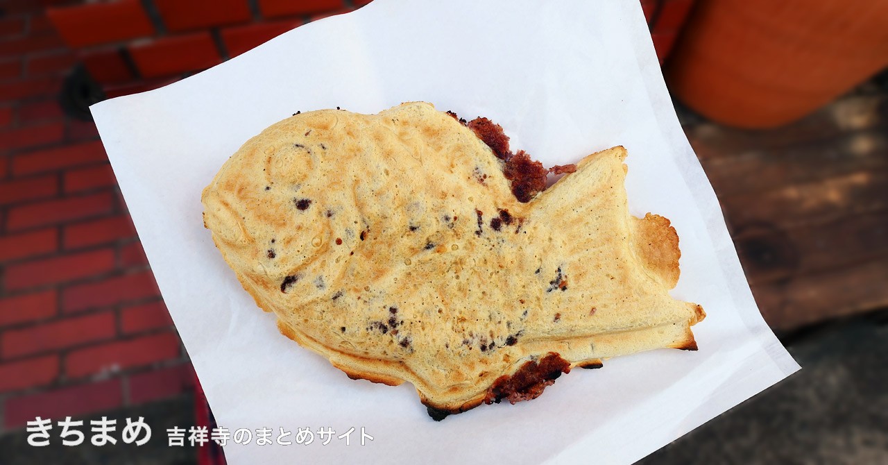 一丁焼きの粒あんたいやき