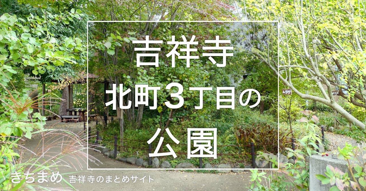 吉祥寺北町3丁目の公園